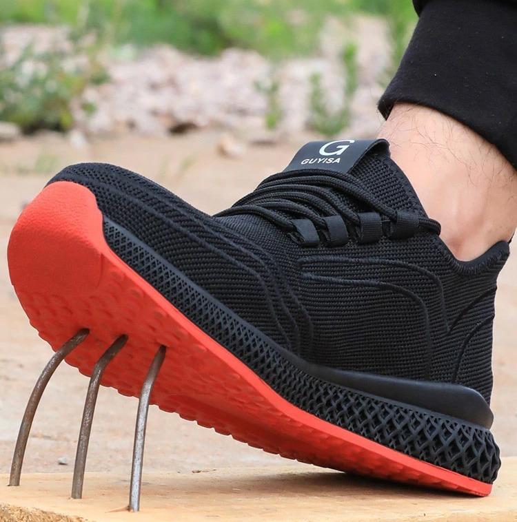 Sicherheitsstiefel Arbeits Turnschuhe Mit Stahlkappe Alpha Blue