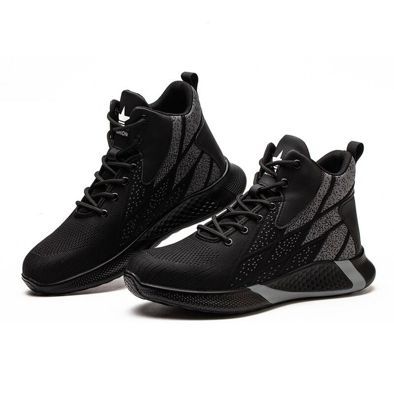 2025 Neues arbeitsschuhe, leichte und atmungsaktive sicherheitsschuhe S3