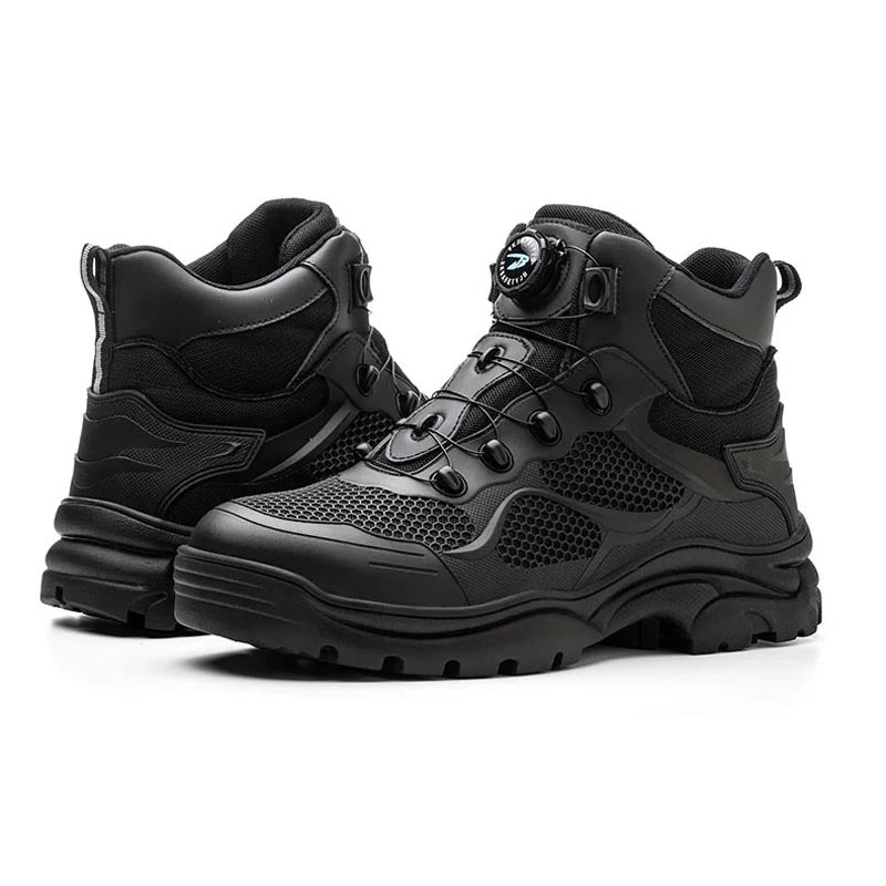 Anti-smash sicherheitsschuhe Schnürsenkelfreie Technologie