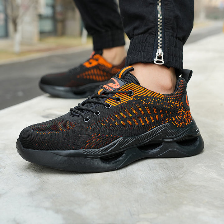 Bequeme und atmungsaktive sicherheitsschuhe