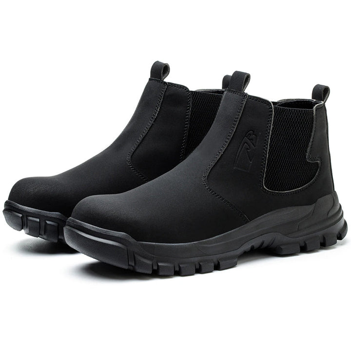 Stoßfeste hochtop sicherheitsstiefel für herren