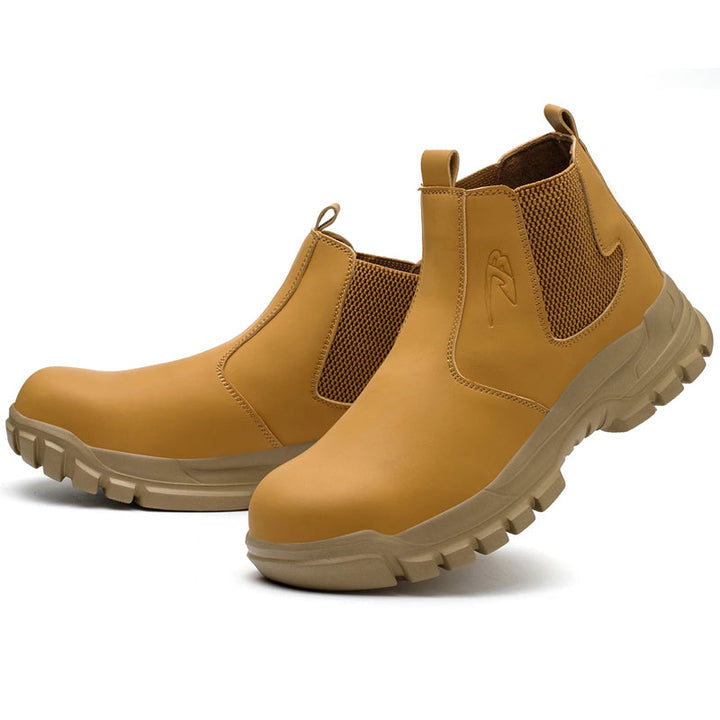 Stoßfeste hochtop sicherheitsstiefel für herren