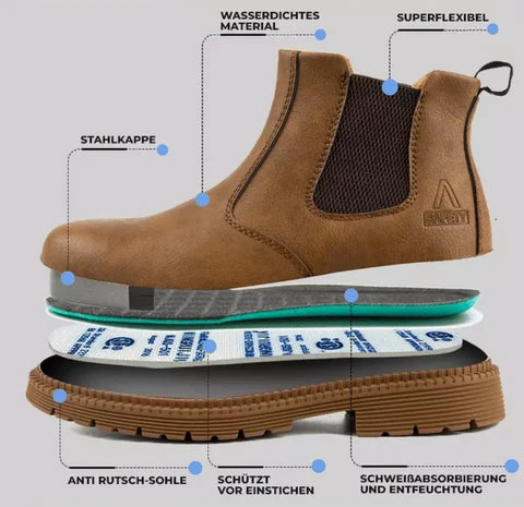 Arbeitsstiefel : Leichtgewicht sicherheitsstiefel
