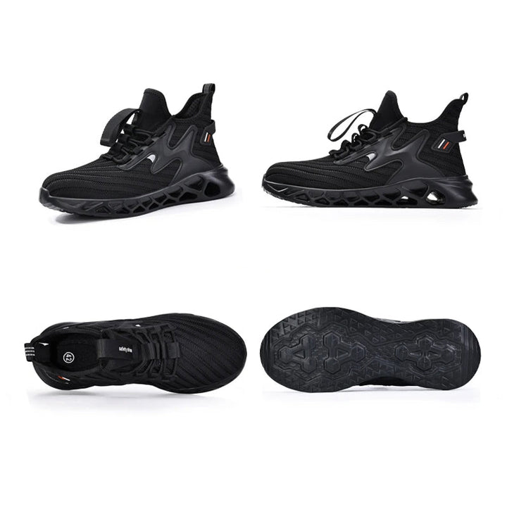 Unzerstörbare luftgepolsterte sicherheitsschuhe