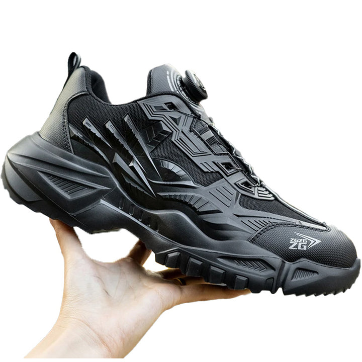 Unzerstörbarer leichter sicherheitsschuh ohne schnürsenkel