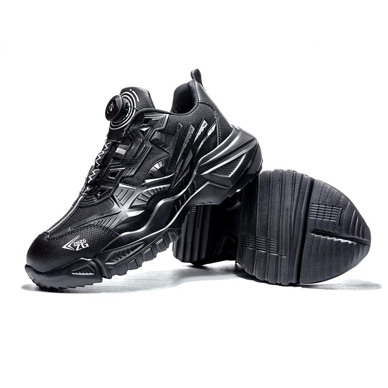 Unzerstörbarer leichter sicherheitsschuh ohne schnürsenkel