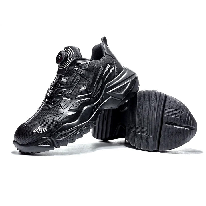 Unzerstörbarer leichter sicherheitsschuh ohne schnürsenkel