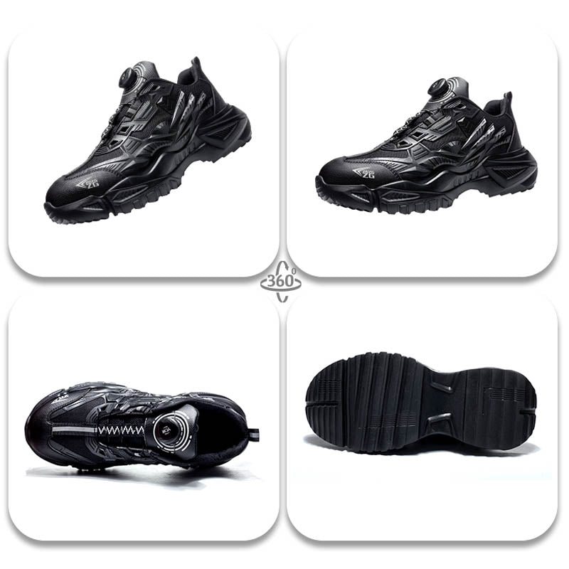 Unzerstörbarer leichter sicherheitsschuh ohne schnürsenkel