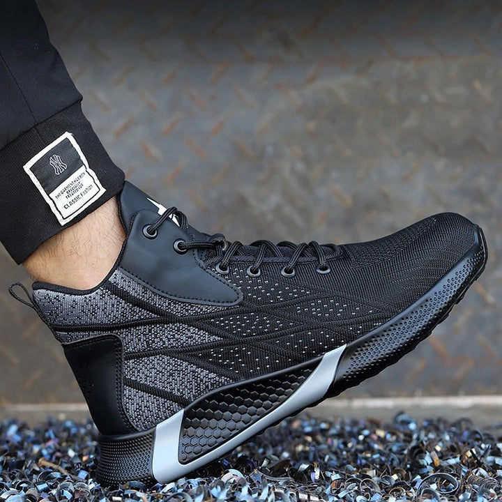 2025 Neues arbeitsschuhe, leichte und atmungsaktive sicherheitsschuhe S3